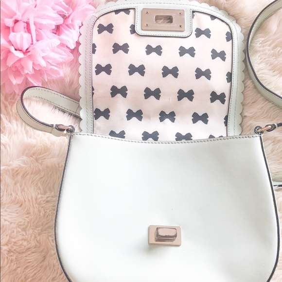 Kate Spade Teal Scalloped Crossbody - Picture 4 of 6